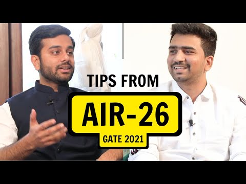 AIR-26, GATE ME 2021 shares useful tips | Satwik Karnati | Exergic Student | GATE 2021 Topper