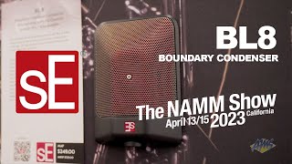 Video thumbnail for NAMM 2023 - sE Electronics BL8 Boundary Condenser Microphone Sneak Peek - AmericanMusical.com by American Musical Supply
