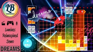 BEST ARCADE GAME - Lumines: Reimagined Demo - Dreams PS4 Gameplay