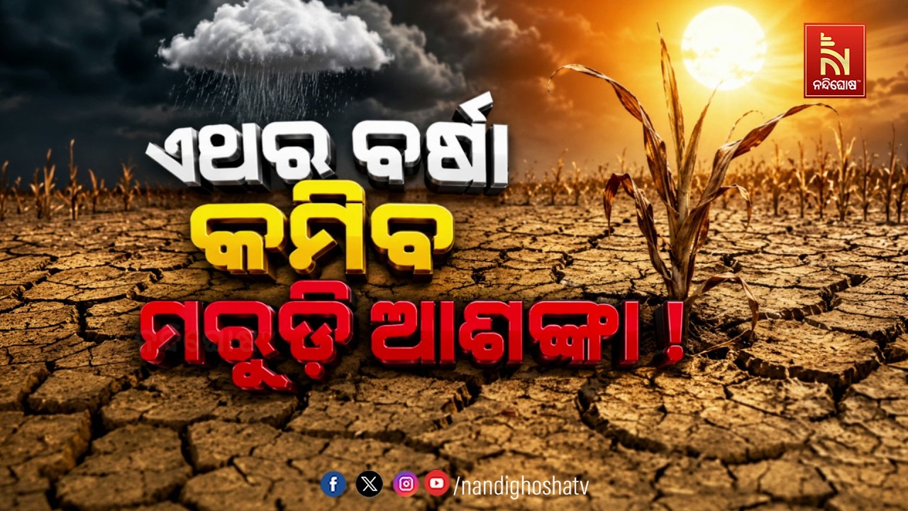 🔴 Live | ଏଥର ବର୍ଷା କମିବ, ମରୁଡ଼ି ଆଶଙ୍କା !