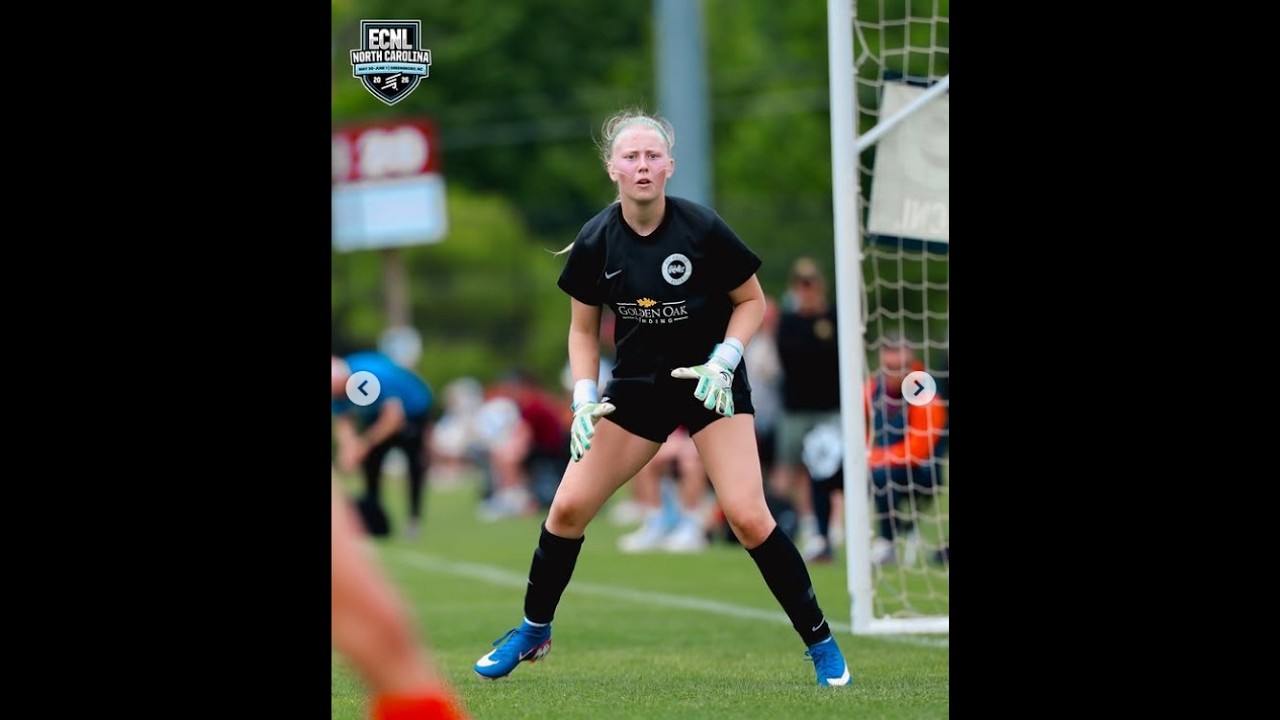 GK Paige Stanoch highlights against San Diego Surf Day 2 ECNL North Carolina