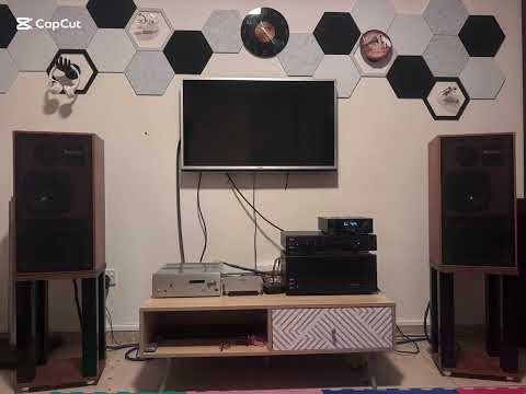 Kef reference 104ab + Adcom gfa 555 ll + gfp 565