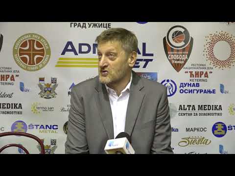 Press konferencija KK Sloboda KK Vojvodina (90:88) 13.kolo AdmiralBet KLS 2021