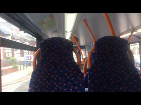 *Lots of epic kickdown* Stagecoach in Portsmouth ADL ALX 400/ADL Trident 2 18516 (GX06 DXP) Rt 23