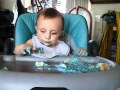 Mason S First Birthday Party Cake Eating Mess