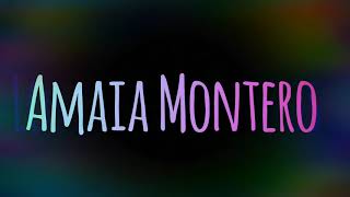 Los Abrazos Rotos - Amaia Montero  (letra)