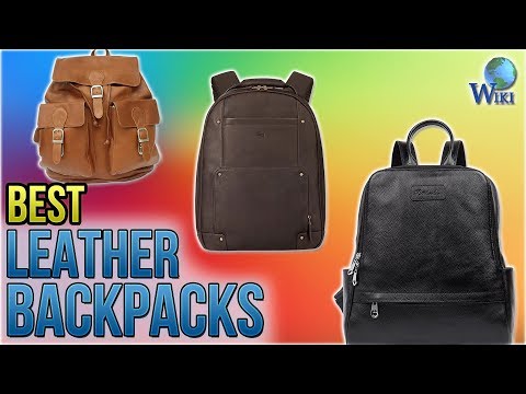 10 best leather backpacks