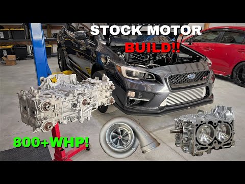 Putting a STOCK OEM SUBARU EJ257 LONGBLOCK in my 1100+whp STI