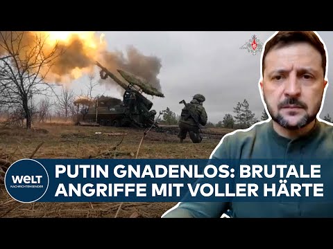 PUTINS KRIEG: UKRAINE unter Dauerfeuer! Russland attackiert mit voller Härte - Feuerpause abgelehnt