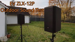 Video thumbnail for EV ZLX-12P - Outdoor Sound Test by DiePartyBros