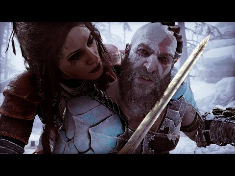 God of War Ragnarok - FREYA vs KRATOS BOSS FIGHT - Freya Nearly Kills Kratos