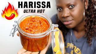 Comment faire de la HARISSA 🇹🇳 Purée de piments TUNISIENNE EXTRA FORTE