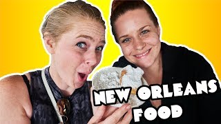 YOU MADE US EAT THIS in New Orleans - USA Road Trip