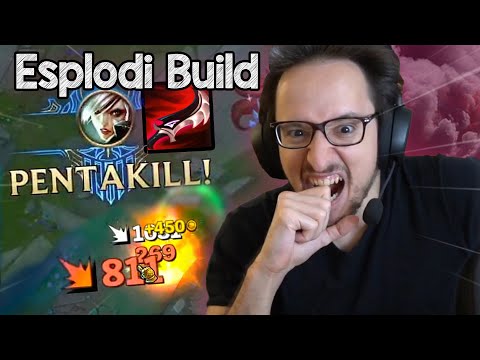 RIVEN PENTAKILL - DISINSTALLATI CON LA ESPLODI BUILD