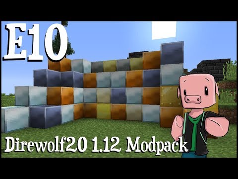 Direwolf20 1.12 Minecraft Modpack - Super Storage - Episode 10