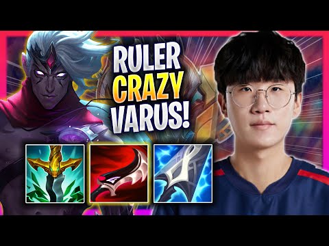 RULER IS SO CRAZY WITH VARUS! - JDG Ruler Plays Varus ADC vs Jhin! | Season 2023