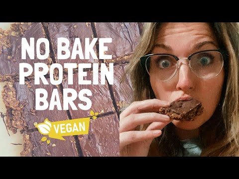 How to make no bake protein bars vegan