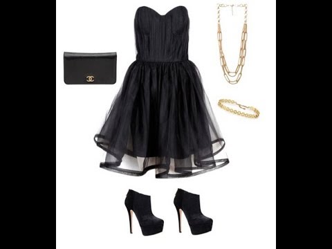 { Classique } n°2 # Robe Noire #