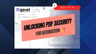 Unlocking PDF Security for Automation