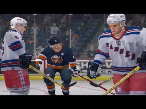 NHL 06 Gameplay - NY Rangers @ NY Islanders
