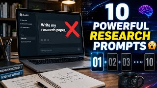 10 ChatGPT Prompts Every Research Student Needs in 2026  | Thesis & Research Prompts  
