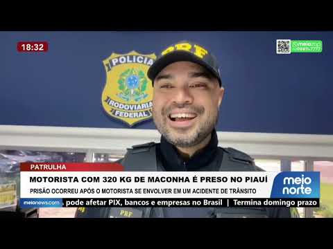 PRF descobre 320 kg de maconha após acidente no PI | Patrulha