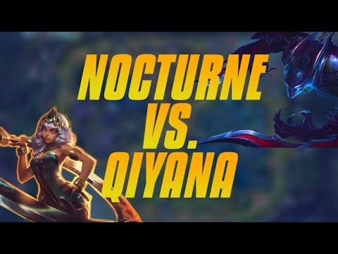 Nocturne vs. Qiyana Mid Commentary