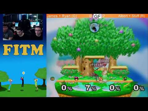 Falco In The Middle 11 - James + Ryan (G) VS Albert + Stuff (R) - Melee Doubles Grand Finals