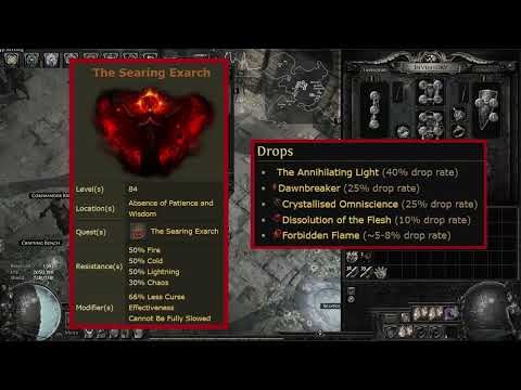 [PoE 3.17] The Searing Exarch Quick Guide (Incandescent Invitation) [Archnemesis]