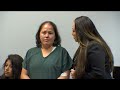 Mom accused of killing family shows bizarre behavior in court