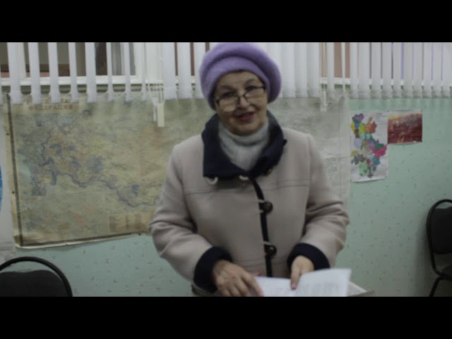 Арчадан Халидә Фәйзрахманова үз шигырьләрен укый