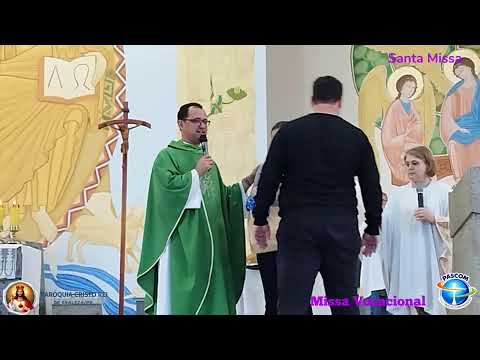 Santa Missa Paróquia Cristo Rei Realeza PR.
