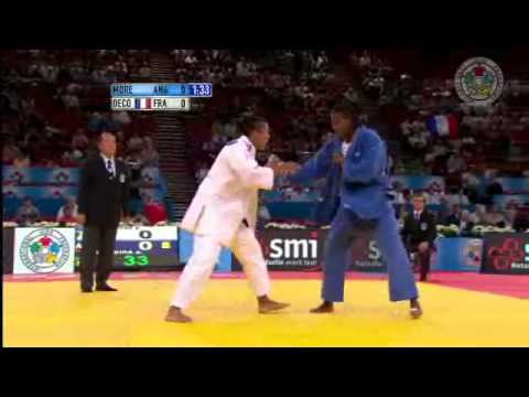 Antonia Moreira(Ang)VS. Lucie Decosse(Fra)Campeonato do Mundo de Judo 2011.Paris.wmv