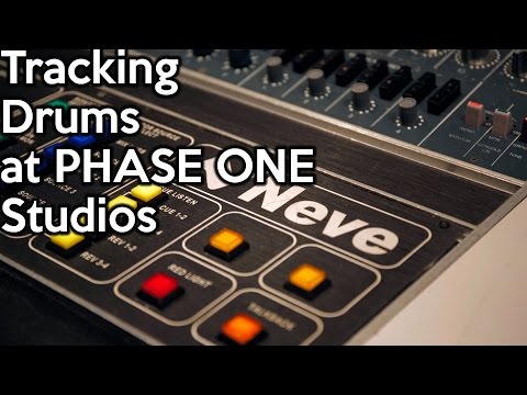 Tracking drums at PHASE ONE STUDIOS with VIAS | SpectreSoundStudios