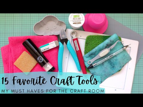 15 Favorite Craft Tools | More Must Haves for Any Craft Room | Craft Supplies for Card Makers
