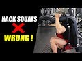 HACK SQUATS- 5 Deadly Mistakes (बचा लो अपने दोस्तों को)