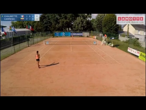 CHAUMETTE Elsa (FRA) VS CARRENO Valeria (COL) - Court Central