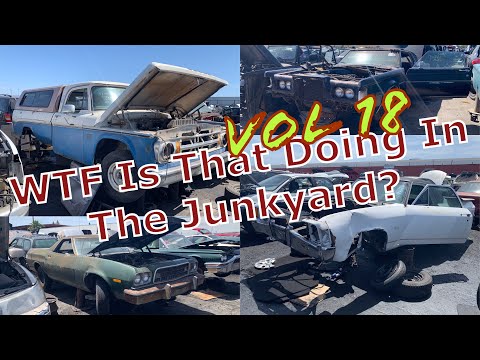 WTF Is That Doing In The Junkyard? ‘69 Dodge pickup, ‘70 Mark III, ‘72 El Camino, ‘73 Ranchero