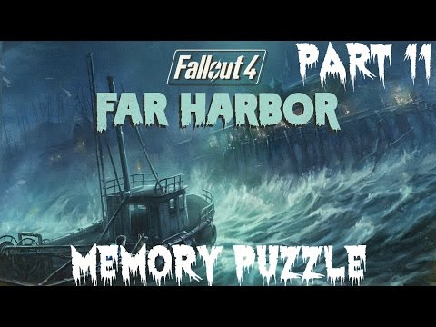 Fallout 4 Far Harbor Gameplay Walkthrough Part 11 Memory Puzzle