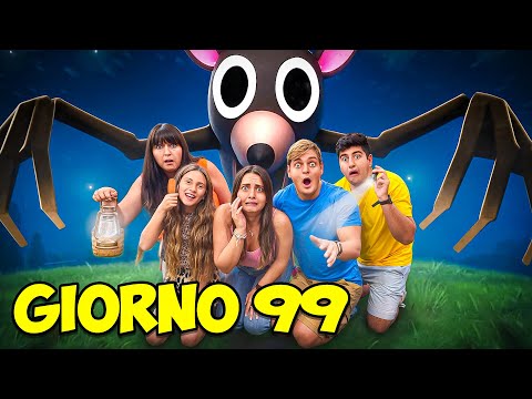 GIOCHIAMO A 99 NOTTI NELLA FORESTA NELLA VITA REALE CON GIADA E MAMMA CHALLENGE PER 24 ORE !