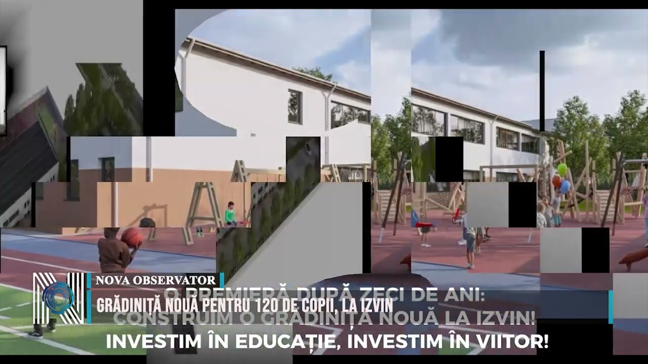 Grădiniță nouă pentru 120 de copii, la Izvin