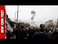 Smoke Seen Rising As Thousands Attend Al Quds Day Rally In Tehran