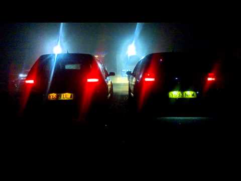Fireworks Display With Cars - Limitless/This is Your Garage Car Meet 1/11/15