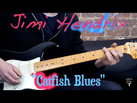 Jimi Hendrix - "Catfish Blues" (EXCERPT) INTRO - Blues Guitar Lesson (w/TABS)