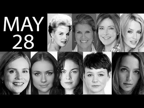 May 28 Famous BirthDays