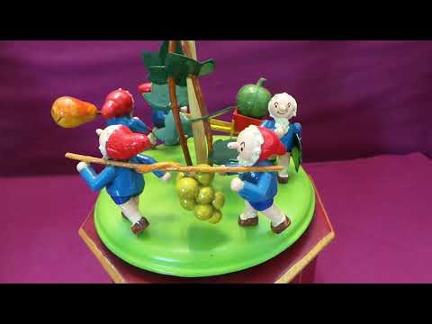 Steinbach uralte Spieluhr Nr.044 - ein seltenes Sammlerstück aus dem Erzgebirge