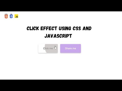 How To Create Ripple Effect Using Css And Javascript Click Effect Using Css And Javascript