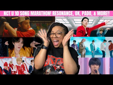 NCT U 10 SONG MARATHON! PADO, OK, RESONANCE, UNIVERSE, FADED IN MY LAST SONG, & MORE REACTION!