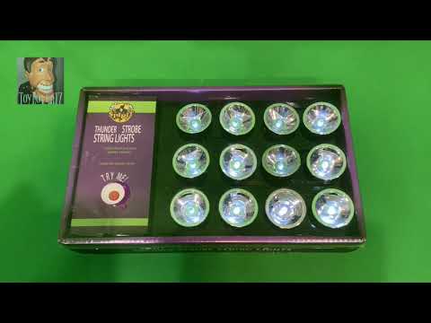 Seasonal Visions Thunder Strobe String Lights