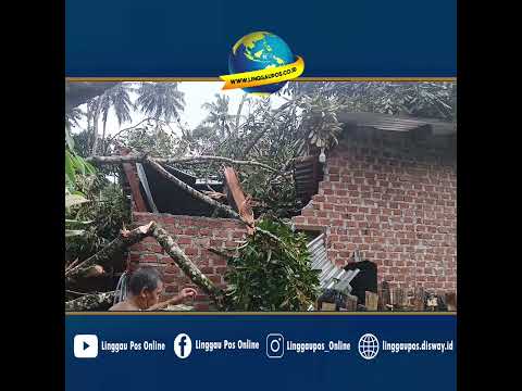7 Rumah Rusak Diterjang Puting Beliung